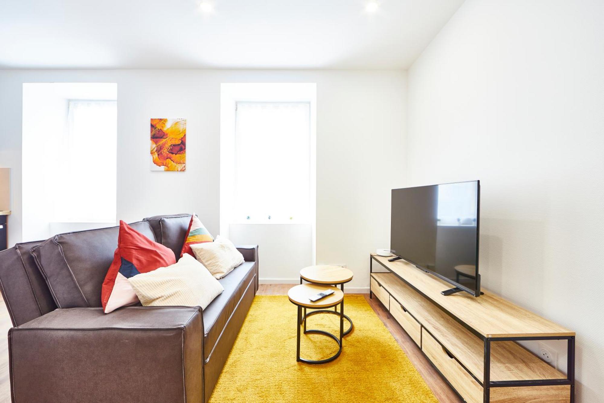 Rt 0 - F3 - Au Rdc - 1 A 5 Pers Apartment Mulhouse